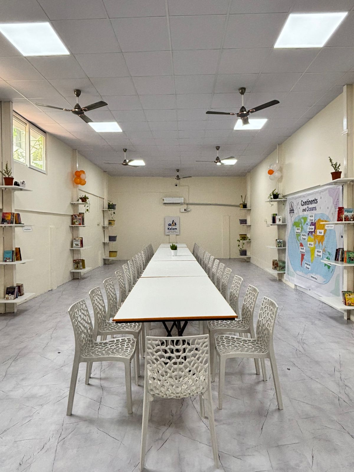 Kalam Study Hall – Hall 2 interior
