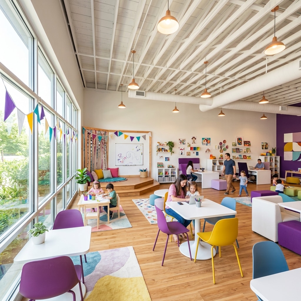 Kalam Study Hall event space interior
